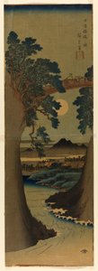 モンケｙ Ｂ理ｄげ 員 会 Ｐロヴィんせ （コヨ 猿橋 の 図） 作： Utagawa Hiroshige