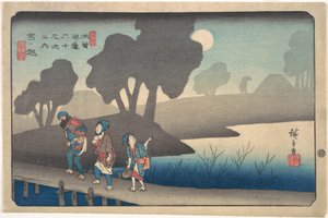  作： 歌川広重