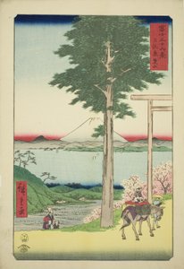 富嶽三十六景 上総国狩野山（かずさ六草山）