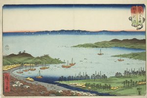 越後新潟 - 越後国（越後新潟） - 越後国（越後新潟） 作： Utagawa Hiroshige