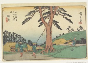 No.62サメガイ、1830-44年（カラー木版）