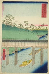 「富嶽三十六景」より 東都御茶ノ水 作： Utagawa Hiroshige