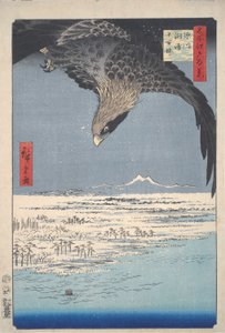 江戸百景 深川須崎平野 作： Utagawa Hiroshige