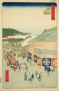 下谷広小路『名所江戸百景』第13景 作： Utagawa Hiroshige