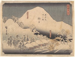  作： Utagawa Hiroshige