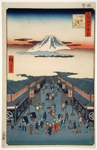 作： 歌川広重