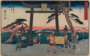  作： 歌川広重