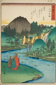 連載「諸国六玉川」より 紀伊国高野玉川 作： Utagawa Hiroshige