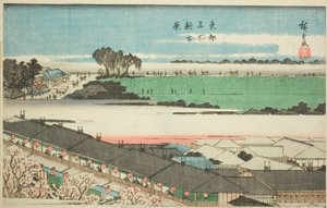 『東都名所』より 新吉原（しんよしわら） 作： Utagawa Hiroshige