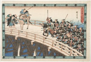  作： 歌川広重