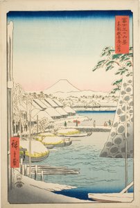 『富嶽三十六景』より 東都数寄屋河岸