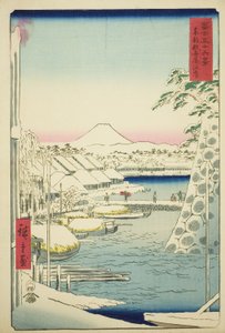 『富嶽三十六景』より 東都数寄屋河岸