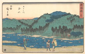 作： 歌川広重
