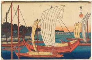  作： 歌川広重