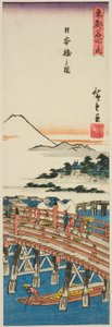 「東都名所之内」より 日本橋の図 作： Utagawa Hiroshige