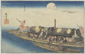 Yodo River, c. 1834