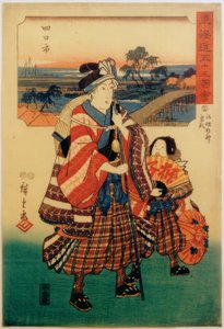 Yokkaichi 作： Utagawa Hiroshige