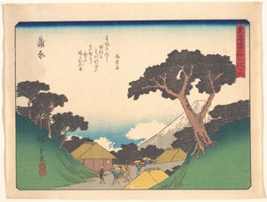  作： 歌川広重