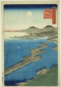 連載「諸国名所百景」より 丹後天橋立（丹後天橋立） 作： Utagawa Hiroshige II