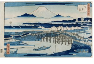 東都名所 日本橋 作： Utagawa II Hiroshige