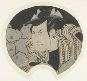 剣を持つ俳優