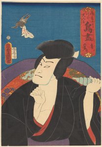 ホーク、ゴエモン（オブジェクトのタイトル） 鳥のコレクション (オブジェクトのシリーズ タイトル) 作： Utagawa Kunisada (I)