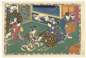 第17章 麗しの王子様の忠実なイメージ（シリーズタイトル） その姿光の写し絵 作： Utagawa Kunisada (I)