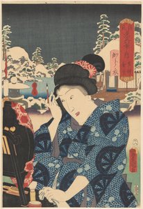 空蝉の残雪 八景に合わせた源氏（対象にシリーズタイトル）