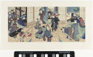 売春宿で​​のシーン