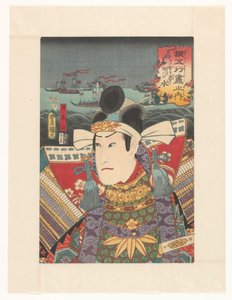 賢く澄んだ堀川の水（題名） 5 つの要素すべてを比較 (オブジェクトのシリーズ タイトル) 作： Utagawa Kunisada (I)