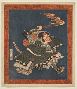 市川 団ｊ？ｒ？ ヴィイ あｓ テェ わっリオｒ 源 の 頼政 作： Utagawa Kunisada