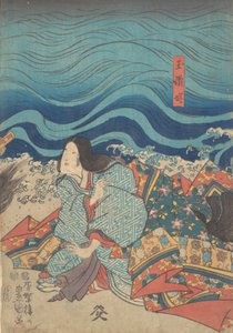 印刷する。 作： Utagawa Kunisada