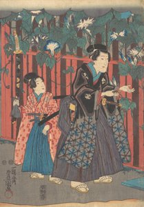 印刷します。 作： Utagawa Kunisada