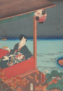 印刷します。 作： Utagawa Kunisada
