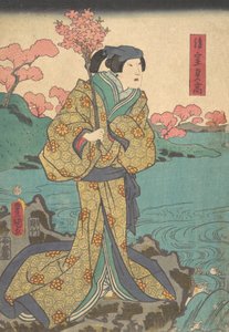 印刷します。 作： Utagawa Kunisada
