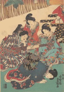 印刷します。 作： Utagawa Kunisada