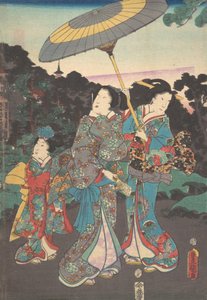 印刷します。 作： Utagawa Kunisada