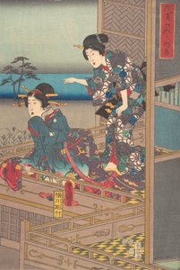 印刷します。 作： Utagawa Kunisada