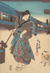 印刷します。 作： Utagawa Kunisada