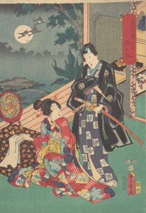 印刷します。 作： Utagawa Kunisada