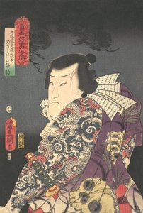 版画、1854 年馬年 7 月、1854 年馬年 7 月。 作： Utagawa Kunisada