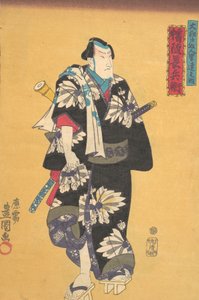 版画、19世紀、19世紀。 作： Utagawa Kunisada