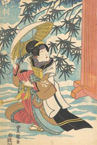プリント、19世紀、19世紀。 作： Utagawa Kunisada