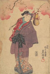 版画、19世紀、19世紀。 作： Utagawa Kunisada