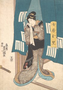 プリント、カリフォルニア州。 1850年頃。 1850年。 作： Utagawa Kunisada