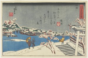 松地丘陵の雪、1847-1852