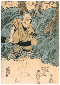 The Actor, Bando Mitsugoro, 1844 作： Utagawa Kunisada