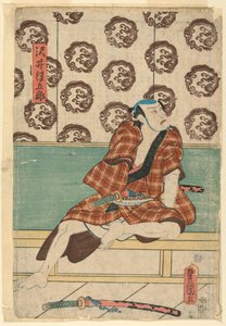 俳優 沢井五郎 作： Utagawa Kunisada