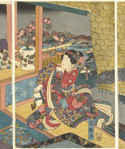 フラワーズ 雪月花（連載タイトル） 作： Utagawa Kuniteru