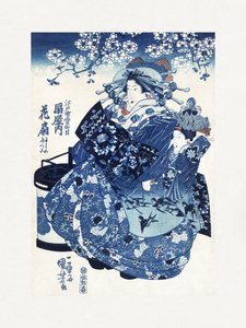 日本人女性（1798年～1861年） 作： 歌川国芳